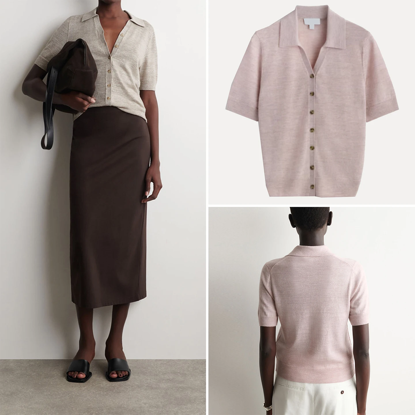 

Fashionable Short Sleeve Turn-down Collar Shirt Women's Spring 2026 New Arrival Casual Comfortable Fit ZADATA Brand