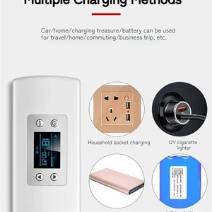 Mini USB insulin portable refrigerator, travel case with LCD display for storage, medicine, home travel, travel, battery, 10200mah Main Main Sales Refrigerator with Battery - №6