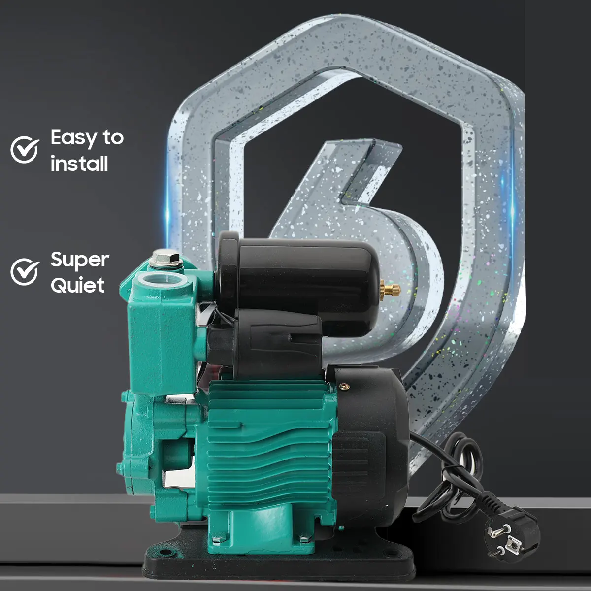 230 فولت 250 واط مضخة تكييف الهواء المنزلية الداعم التلقائي أنابيب مياه الصنبور المياه الباردة والساخنة مضخة فتيلة ذاتية