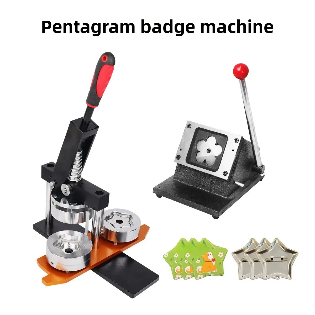 

Badge badge machine tinplate, badge consumables paper cutter machine set