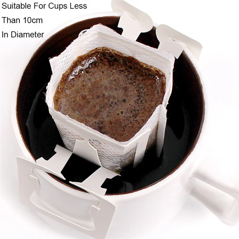 

N37R_Hand Flush Non-Woven Coffee Filter Bag with Hanging Ear, Filter Bag