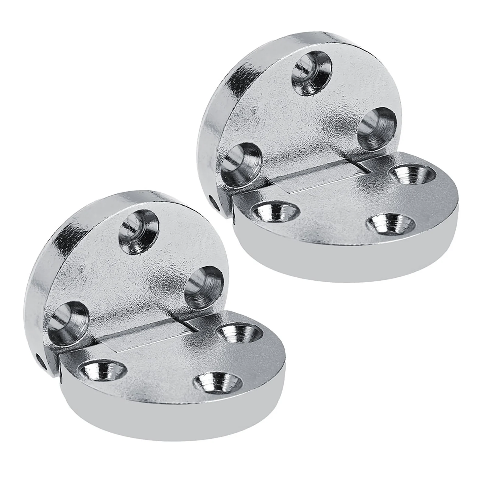 2PCS Table Flap Hinge Zinc Alloy Self Supporting Folding Table Hinges Home Flap Tables Furniture Oval Hardware Table Hardware