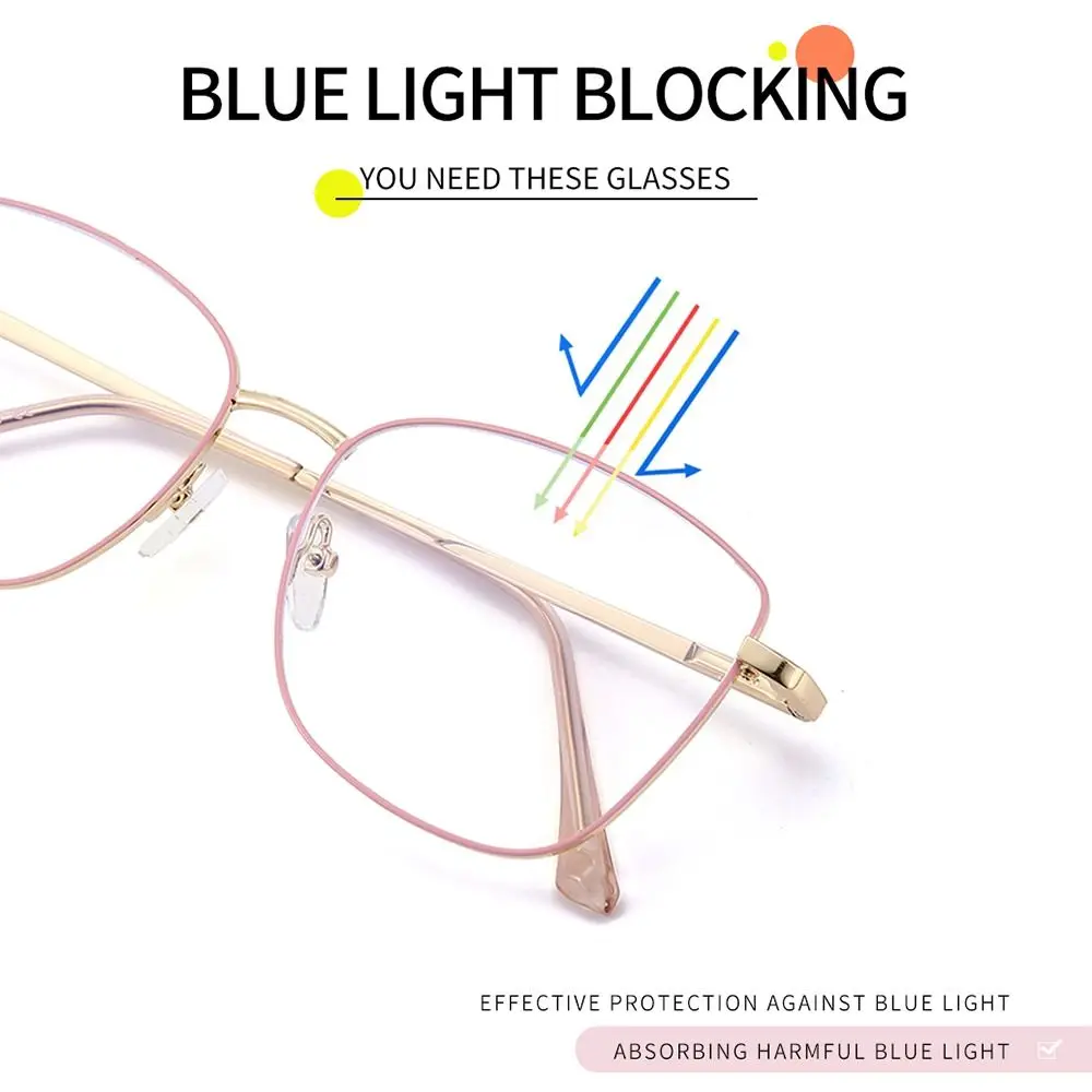 Clip On Sunglasses Polarized Lens 3 In-1 Glasses Magnet Polarized Clip-On with 1Pc Sunglasses Lenses Anti-Blue Light Glasses #2