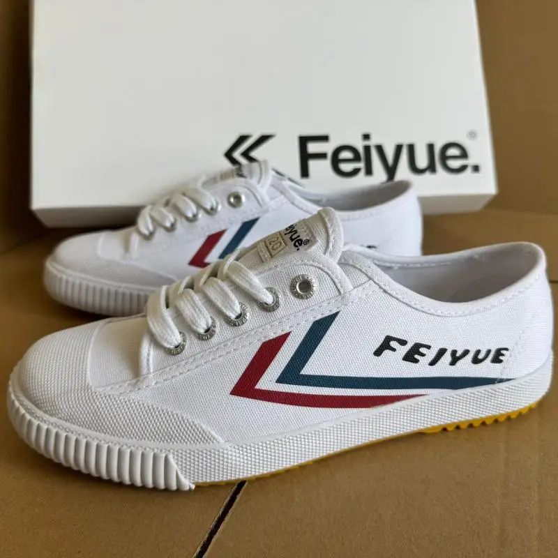 

Casual Low-Top Canvas Shoes Unisex Classic Retro French Style Sports Sneakers Blue And Red Low Help Canvas Shoes for Youth