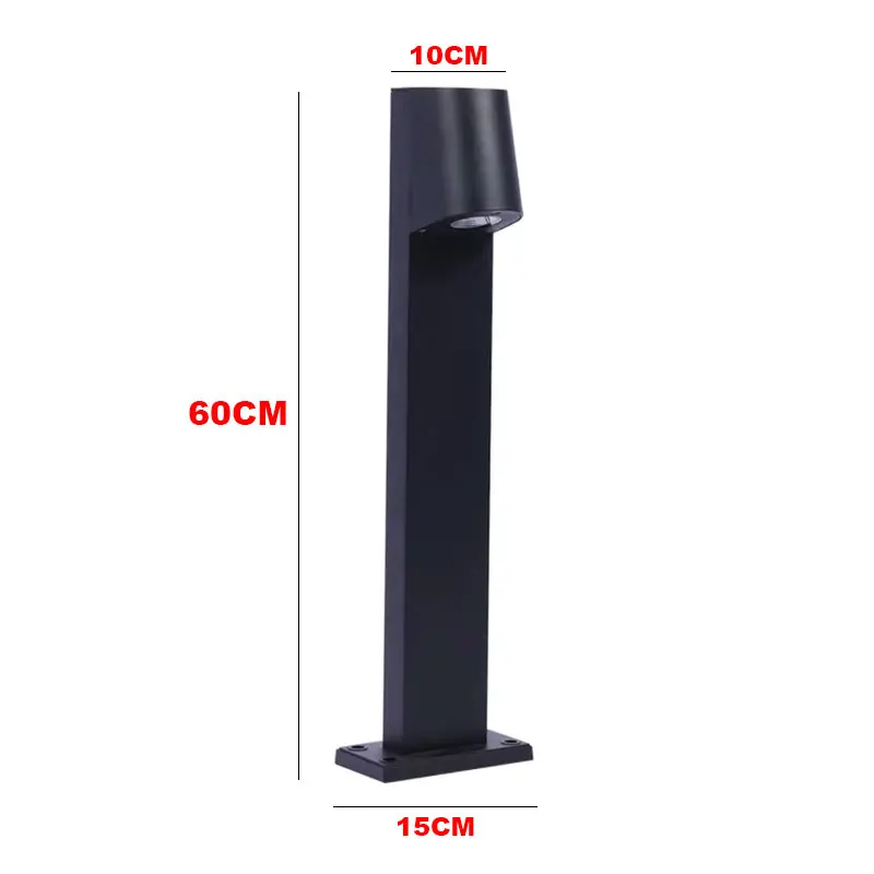 LED Outdoor Lawn Light Community Creative Garden Light Simple Modern Landscape Light Garden Villa Waterproof Lawn Light