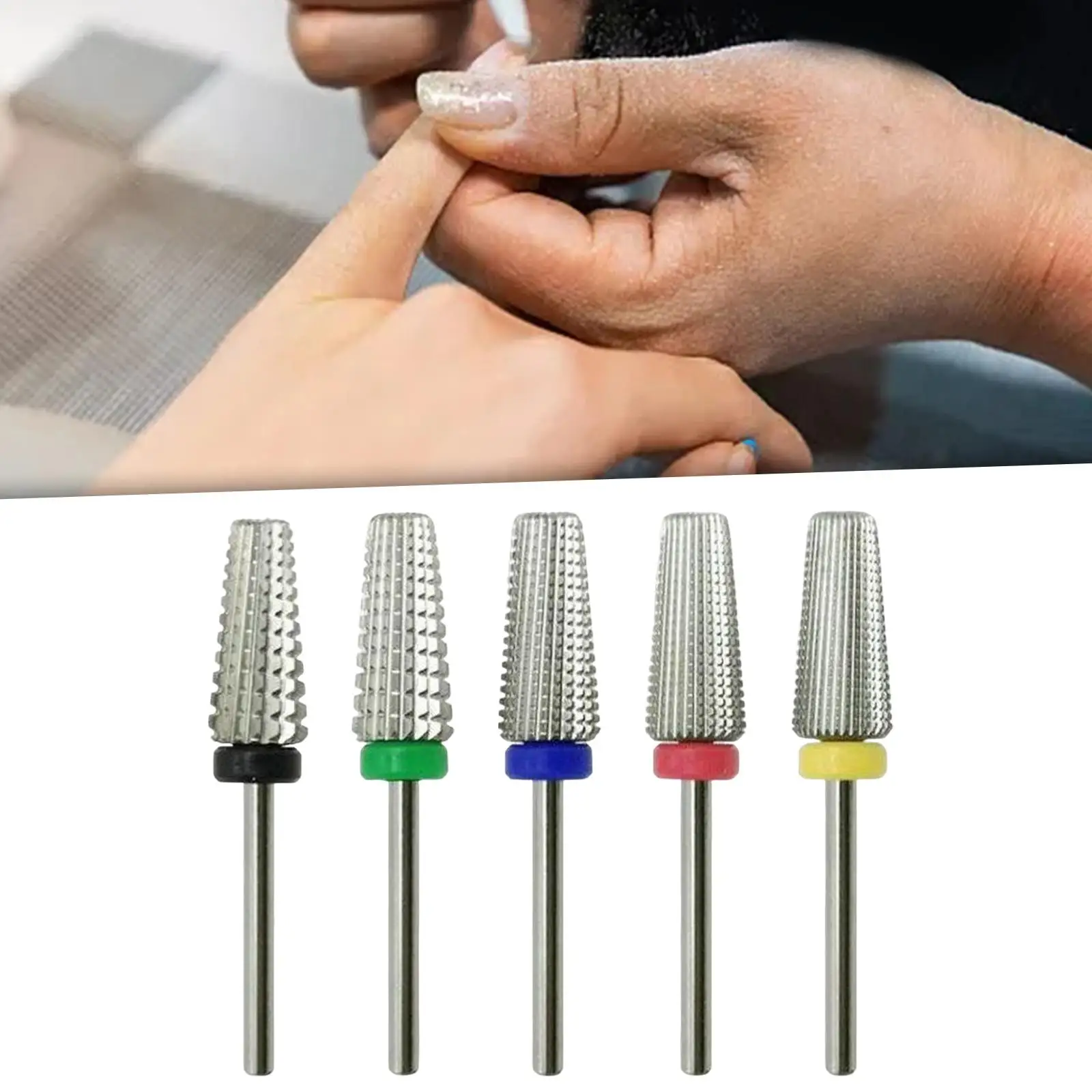 Punte da trapano per manicure di ricambio per nail art Rimuovi strumenti per uso domestico in salone