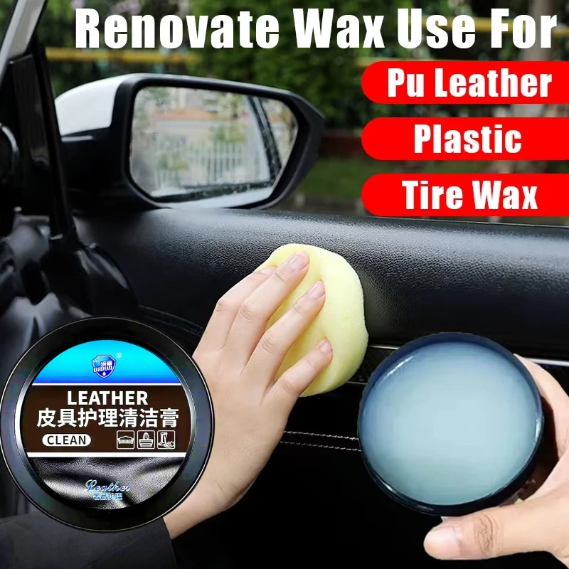 

Car Plastic Restorer Back To Black Gloss Auto Interior Leather & Panel Renewal Wax Coating Agent Auto Polish And Repair Coating