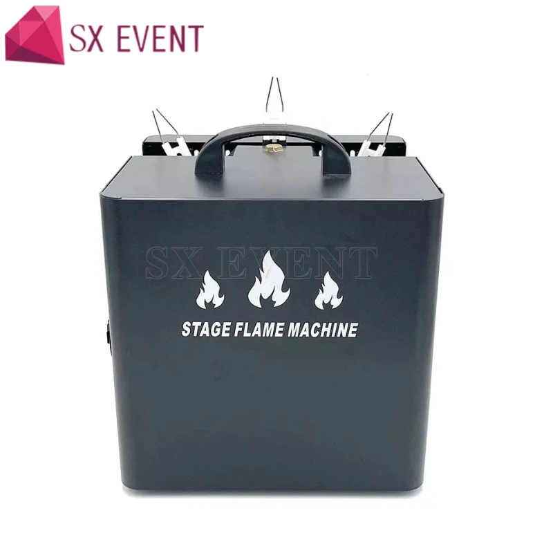 

Special effect flame machine 3 ways flame thrower machine with DMX512 control use cooker gas