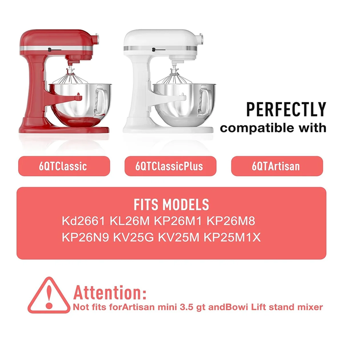 Горячий новый профессиональный крючок для теста из нержавеющей стали и миска для миксера на 5 и 6 литров для миксера Kitchenaid серии 5 Plus и 600