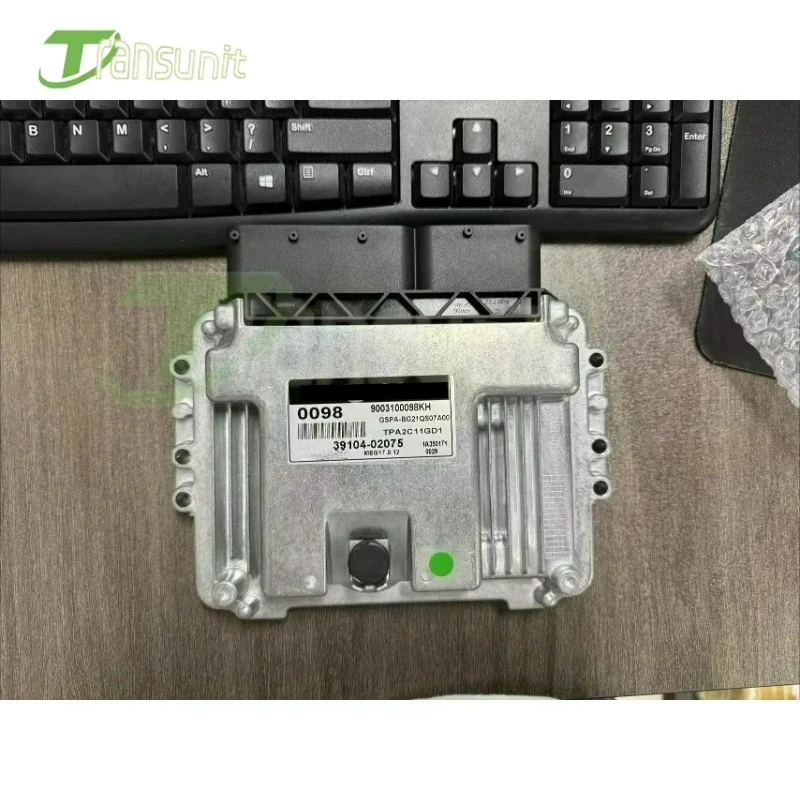 

0098 Brand New 39104-02075 New ECU Car Engine Computer Board Electronic Control Unit Fit for Hyundai MG17.9.12 3910402075