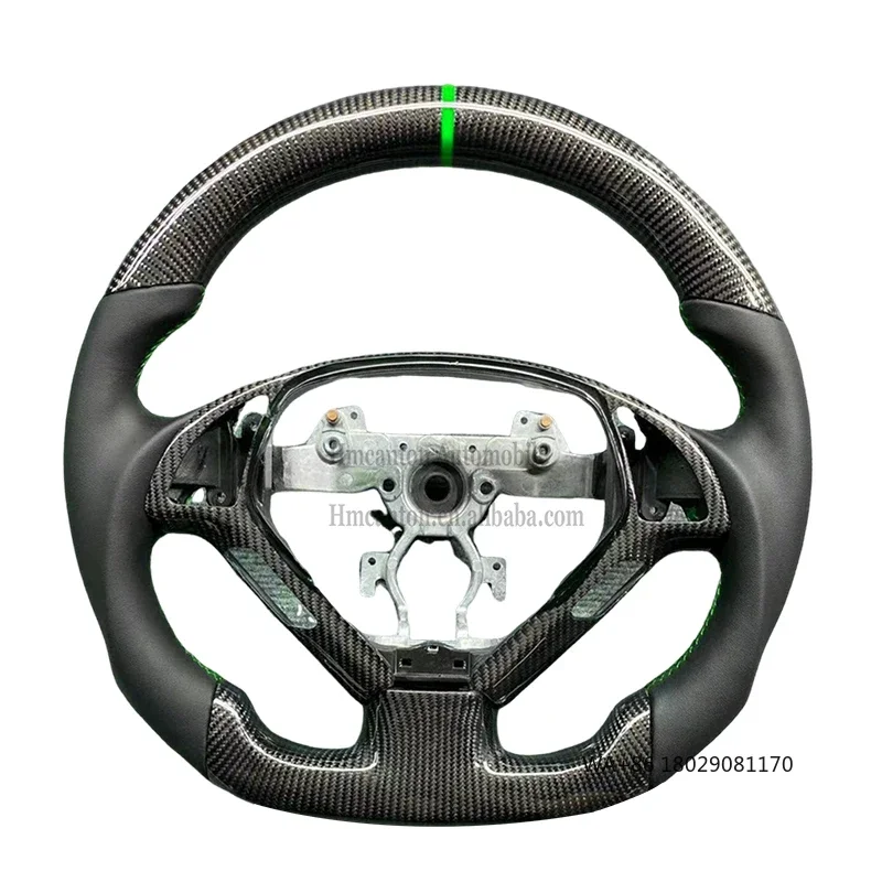 

Лидер продаж на заводе, кожаный руль из углеродного волокна, подходит для модели автомобиля G27 G37