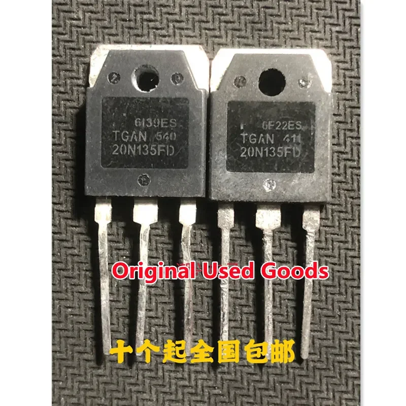 10pcs/lot TGAN20N135FD 20N135FD 20A 1350V IGBT Power tube TO-247