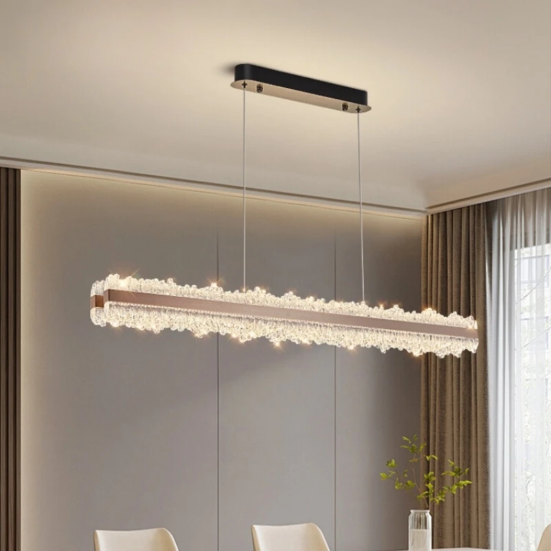 Nordic LED Chandelier Lights Dimmable For Table Dining Room Kitchen Island Office Study Pendant Lamp Luxury Decoration Lighting