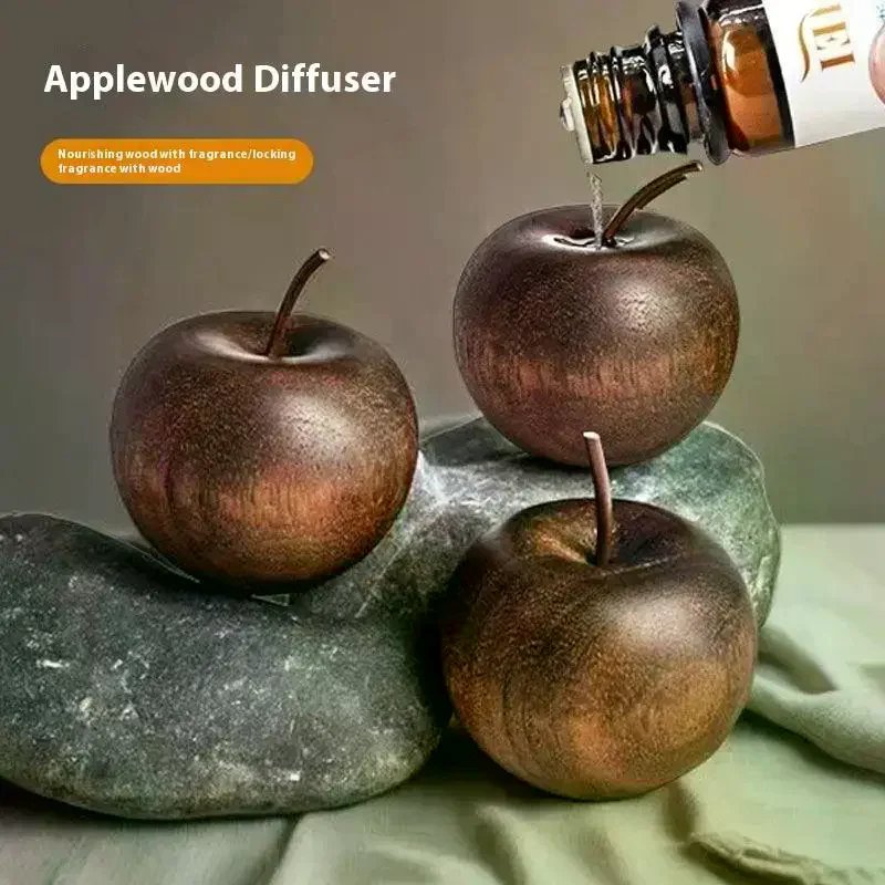 Minimalist Wood Diffuser,Aromatherapy Decor For Living Room, Scented Ornament Lucky Gift & Blessing Decor