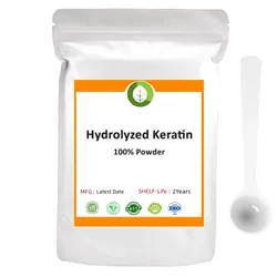 High Quality Hair Treatment Hydrolyzed Keratin Powder 100-1000g