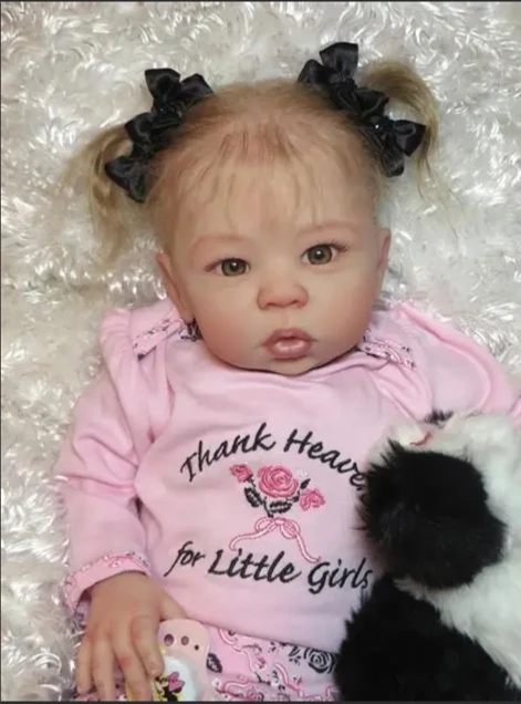 NPK 20 インチ未完成未完成人形キットリボーンエレノアアンネイリン新生児ブランク新生児パーツ