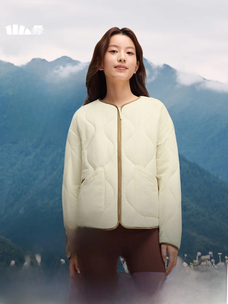 

Banana Le Women's Lightweight down Jaet Quilted Cotton Inner Lined hine Waable Coat Sli Commute Loose Fit Long S...