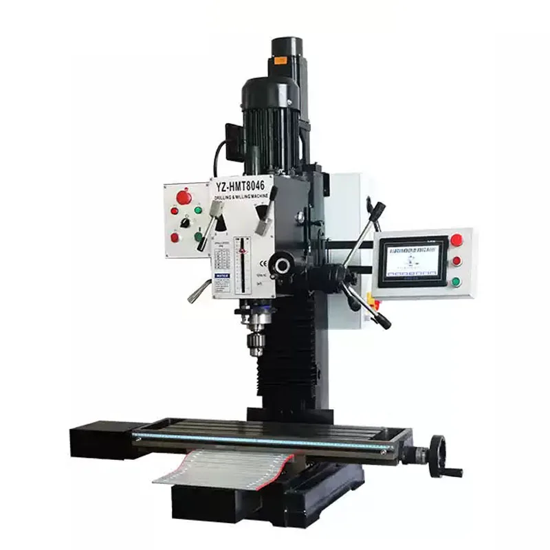 China Strength Factory  Drilling and Milling Machine Horizontal Metal Milling and Drilling Machine