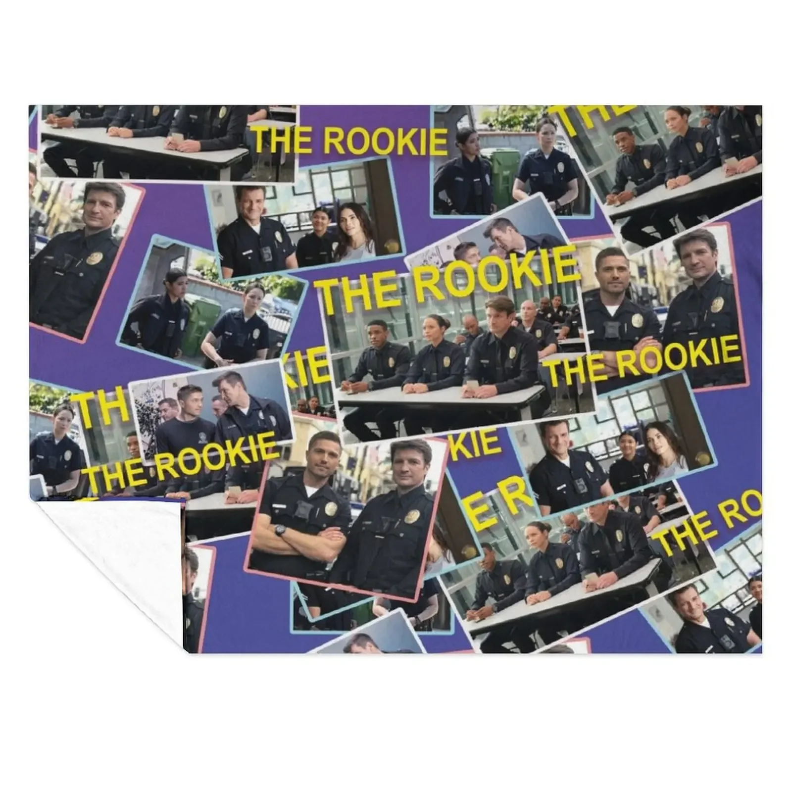 

the Rookie, series Throw Blanket Thermals For Travel Polar Summer Beddings Bed covers Blankets