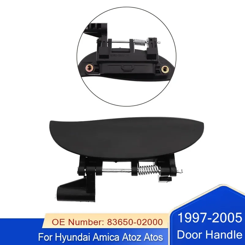 

Left / Right Side Rear External Door Handle For Hyundai Amica Atoz Atos 1997-2005 82660-02000 82650-02000 83650-02000