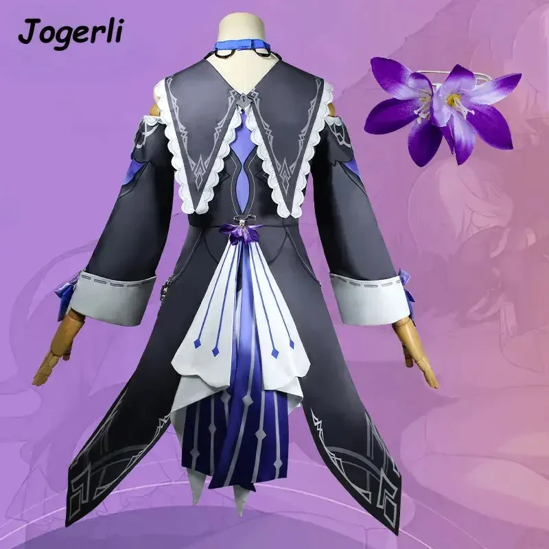 Jogerli juego Honkai Star Rail Herta disfraces Cosplay ropa Qingque juego de rol Coser mujeres traje de Anime antiguo Wigc;6,r'8;p'