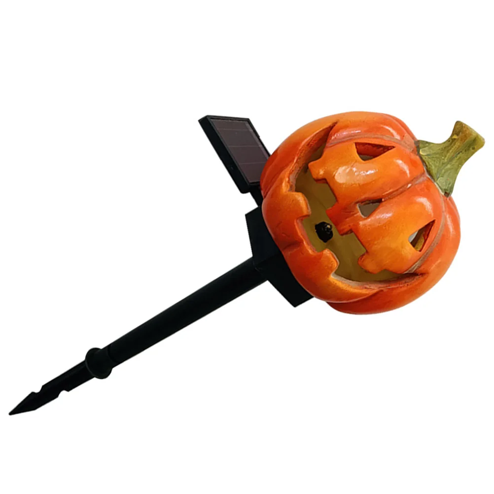 Halloween Jack-o-lantern Garden Decoration Landscaping Outdoor Decorations Solar Lights Lamp Yard