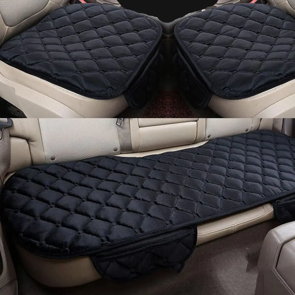 وسائد المقعد المريحة الخلفية لسيارة Mercedes-Benz E-Class All-Terrain (2023-2024)، ملحقات مقعد السيارة باللون الأسود #1