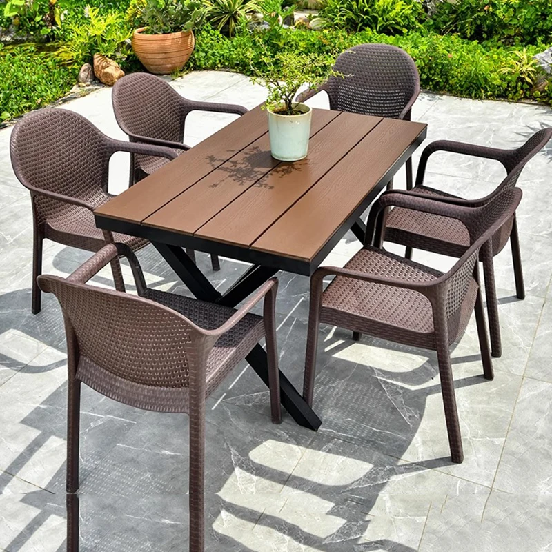 Mobile Restaurant Garden Furniture Sets Modern Luxury Designer Study Coffee Garden Furniture Sets Outdoor Mesa Home Furniture