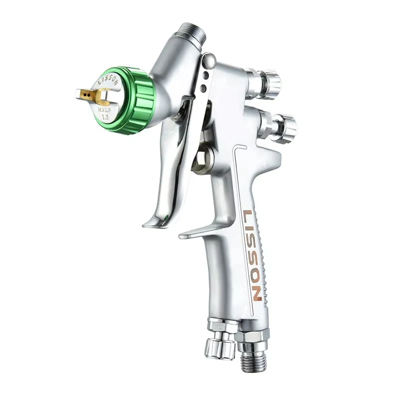 High Quality HVLP Mini Spray Gun 0.8/1.0/1.2mm Airbrush Top Paint Sprayer For Painting Aerograph Car Tool Hot Selling