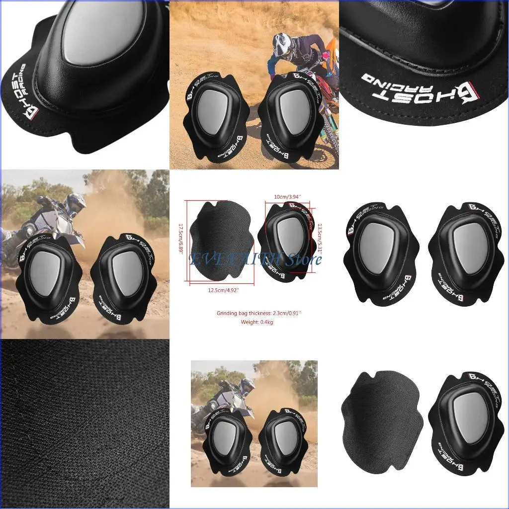 

124B Cycling Knee Protector Motorcycles Knee Pads Novel Slider Grinding Knee Bag