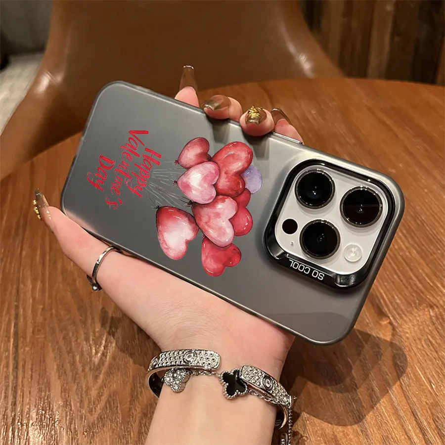 하트 모양 풍선 아이폰 17부터 11 프로 맥스 플러스까지 호환