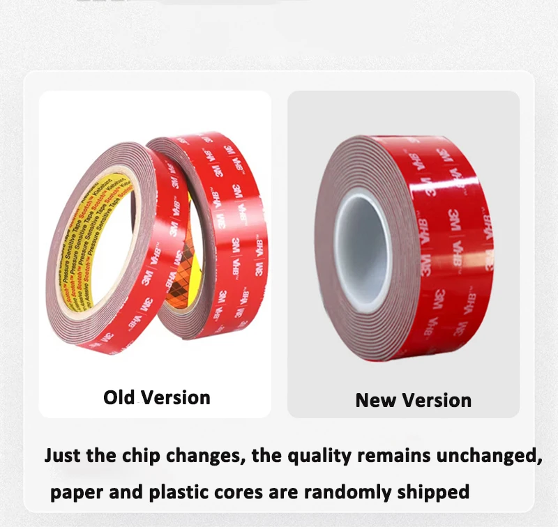 3M 5611 Double-Sided Tape, Strong Seamless Foam Vhb Tape, High Temperature Resistant, Gray High Viscosity Waterproof, 3M Tape