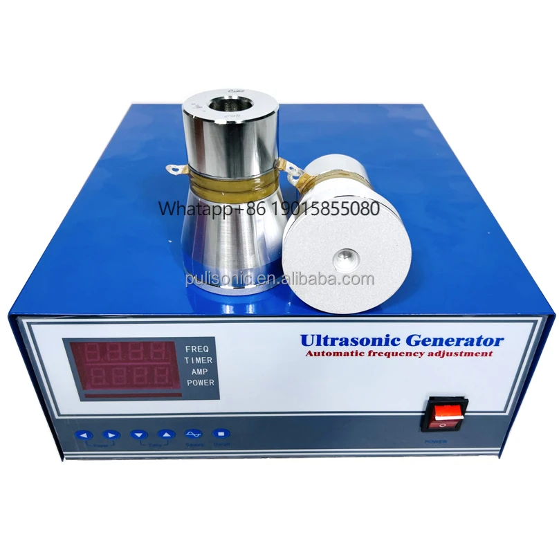 1200W 25KHz 45KHz 80KHz Transferable Frequency Ultrasonic Generator for Multi Task Ultrasonic Cleaning Machine