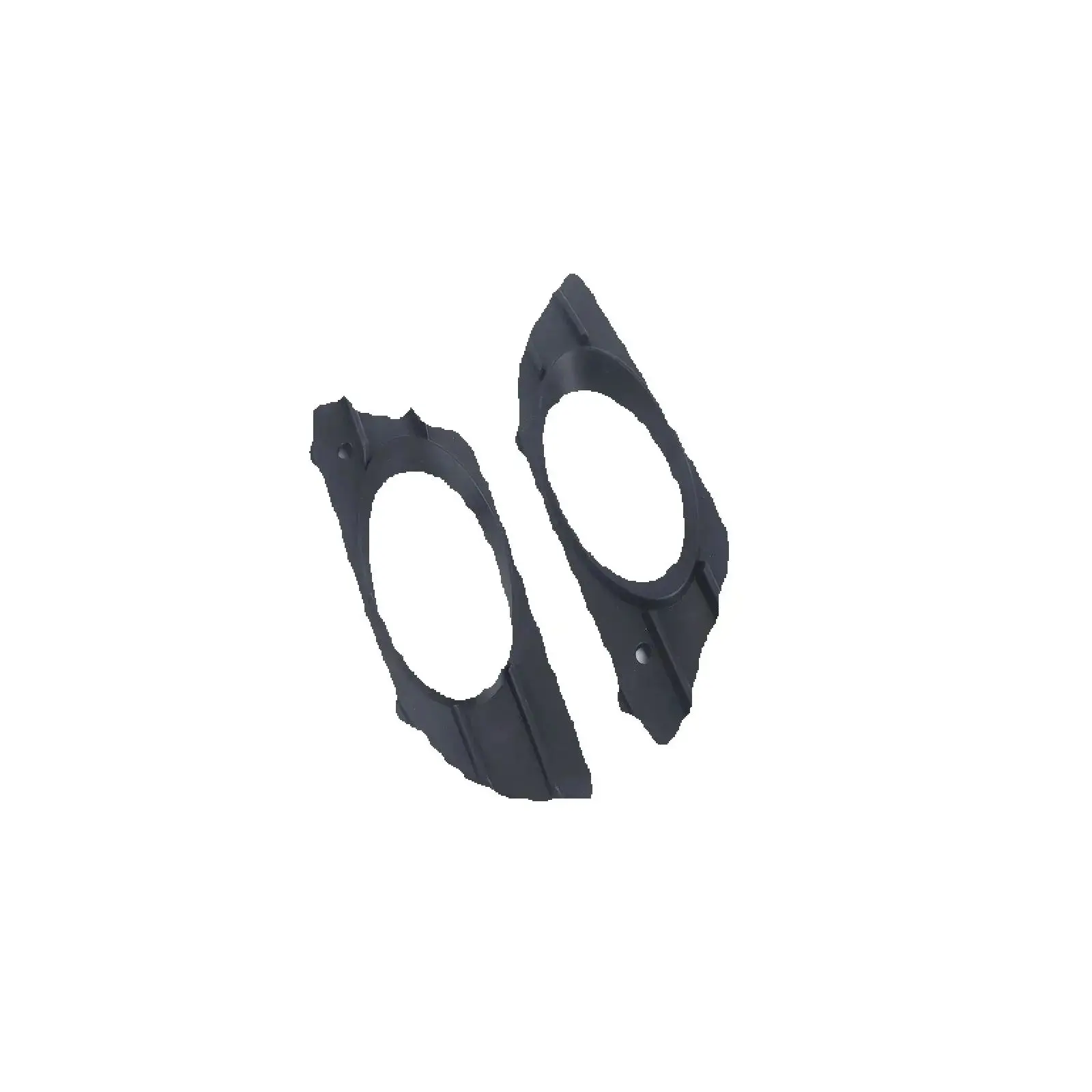 

2098850323 2098850423 Front Bumper Fog Light Cover for Mercedes-Benz CLK W209 2005-2009 Black Plastic Pair