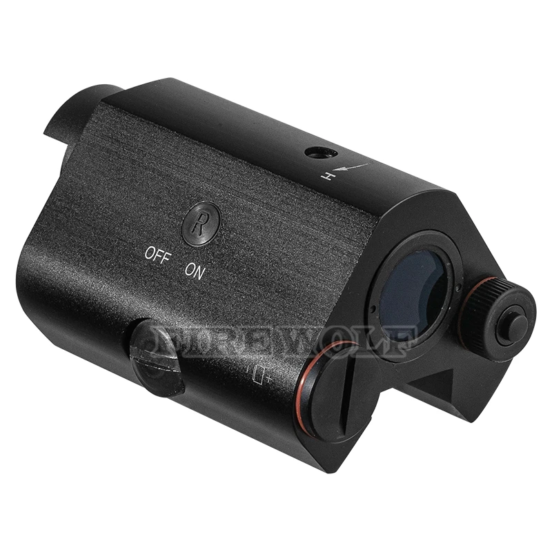 Imagem -04 - Fire Wolf G36 Red Dot Sight com Escopo Laser Vermelho Weaver Holográfico Rail Mount para Tactical Hunting Optics 20 mm