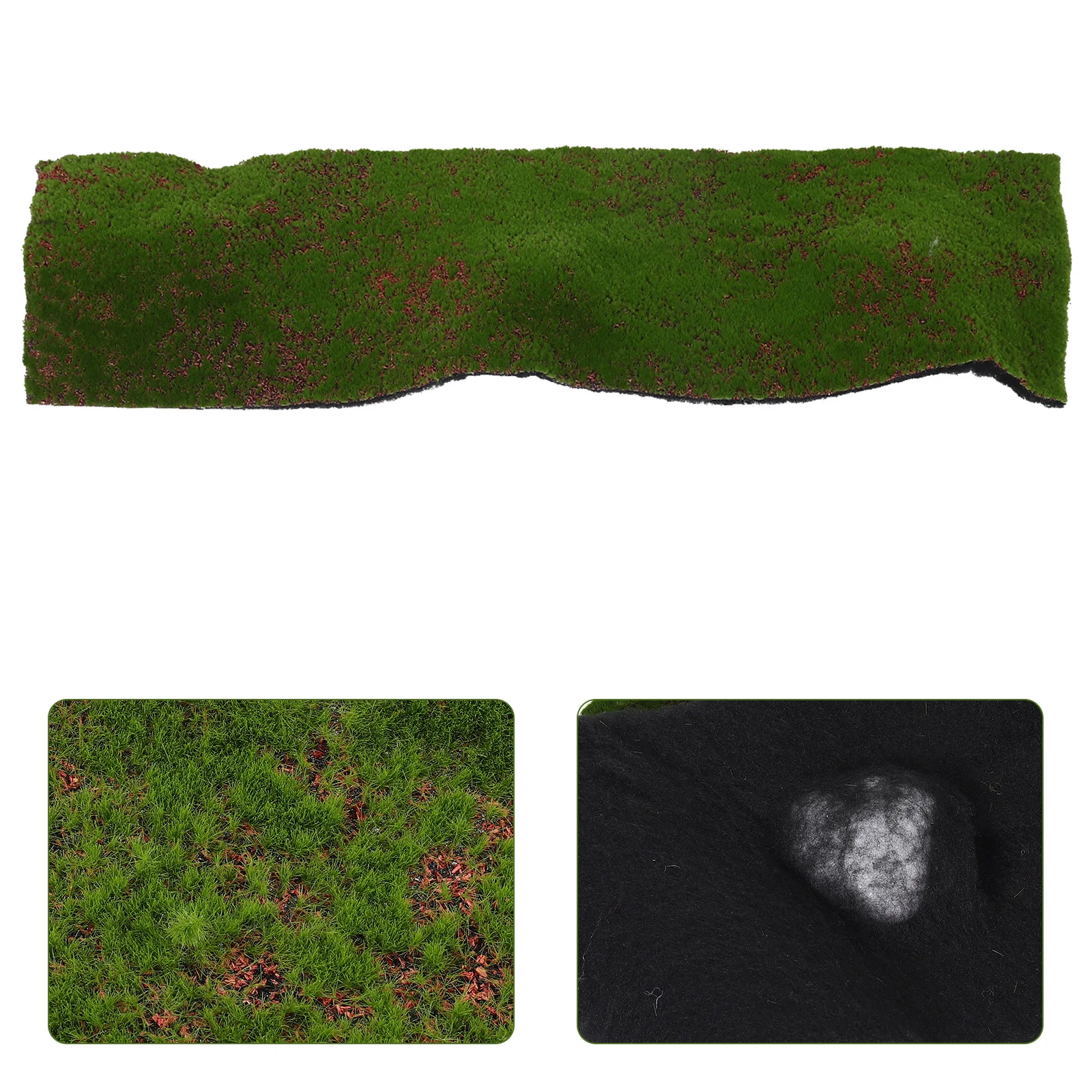 

30Cmx1M Artificial Moss Mat Faux Moss Sheet Fake Grass Rug For Indoor Outdoor Decor Planters Backyard Balcony Diy Craft