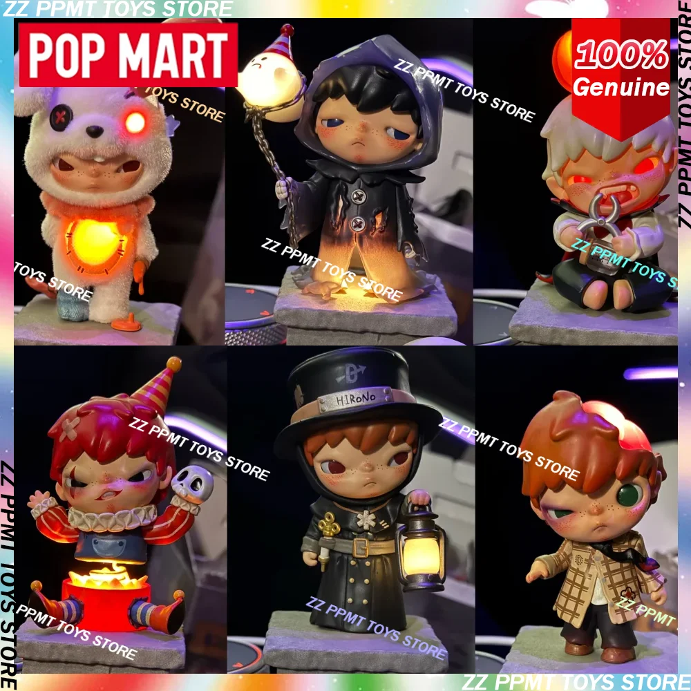 

POP MART Hirono Monsters Carnival Series, оригинальная слепая коробка, игрушки Mystery Box, экшн-фигурка, настольные украшения, подарки-сюрпризы, игрушки