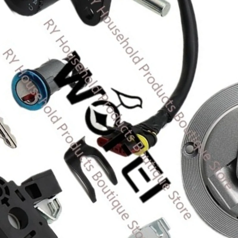 For Huanglong BJ600GS BN600 SN/TNT600i Set Lock, Electric Door Lock, Whole Car Lock, Fuel Tank Lock