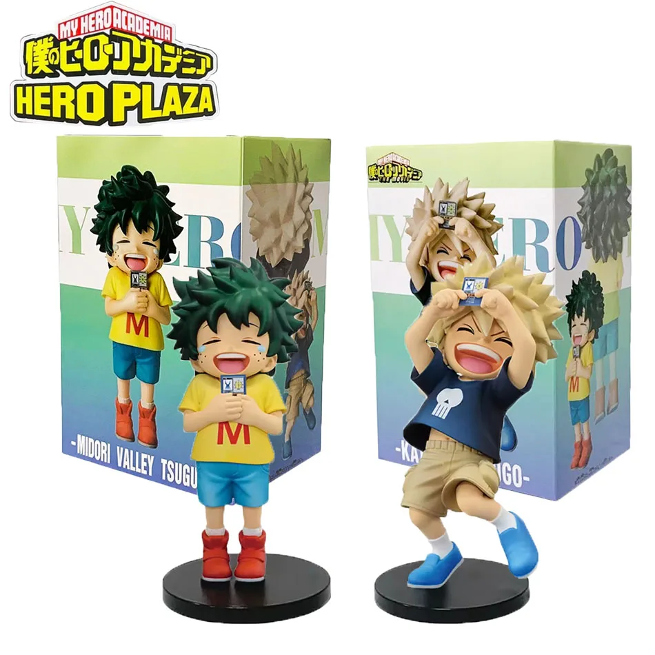 My Hero Academia Izuku Midoriya Katsuki Bakugo Anime-Figur Modell Schreibtischdekoration Neujahrsgeschenk