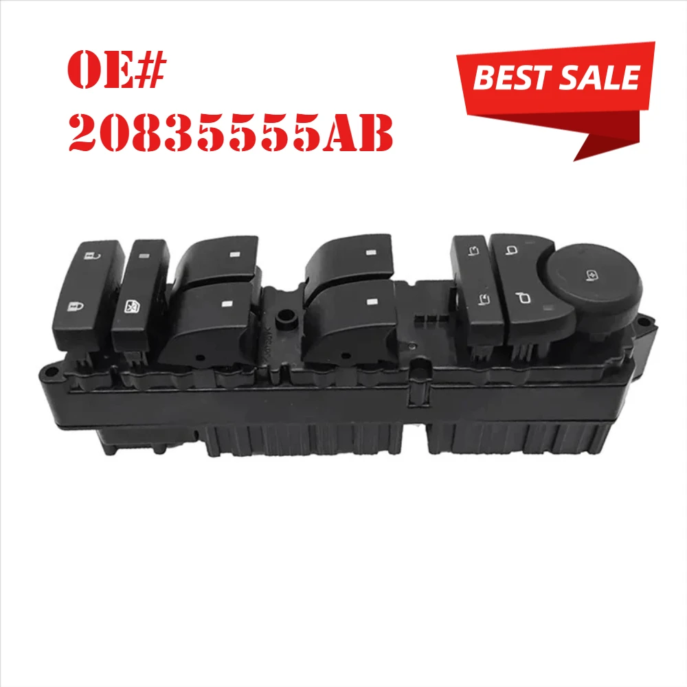 

Переключатель стеклоподъемника для Cadillac Escalade 2009-2014, сторона водителя, 20835555AB