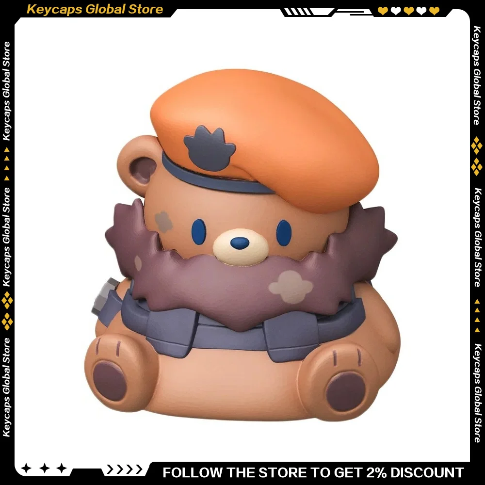 

VALORANT Series Liam Bryne Keycap Resin 3D Game Peripherals Personalized Mechanical Keyboard Cute Bear ESC Keys Gifts