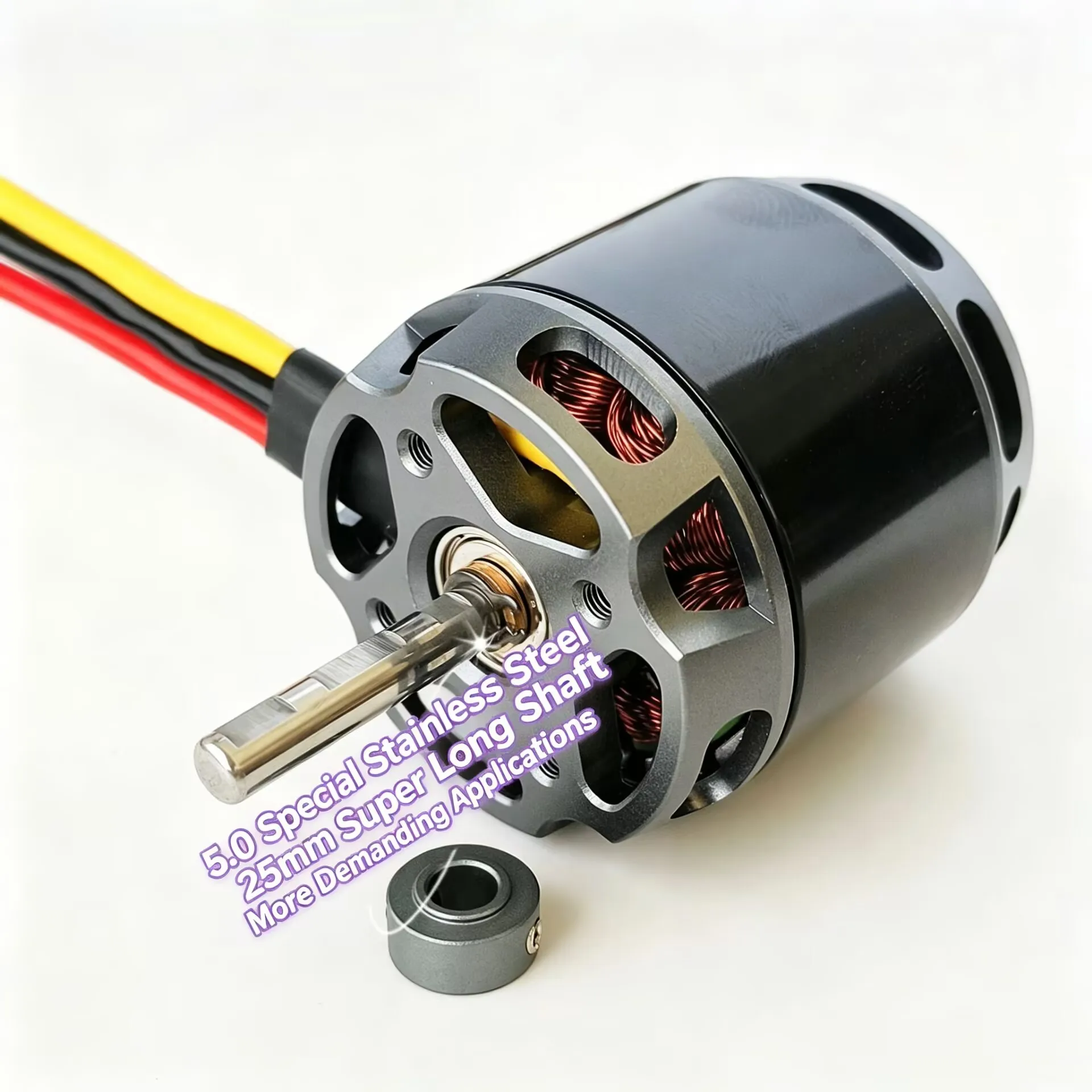 Upgraded 4250 Brushless Motor 1330KV 1530KV 1770KV High Efficiency NMB Bearing for 1/8 RC Car Plane Boat