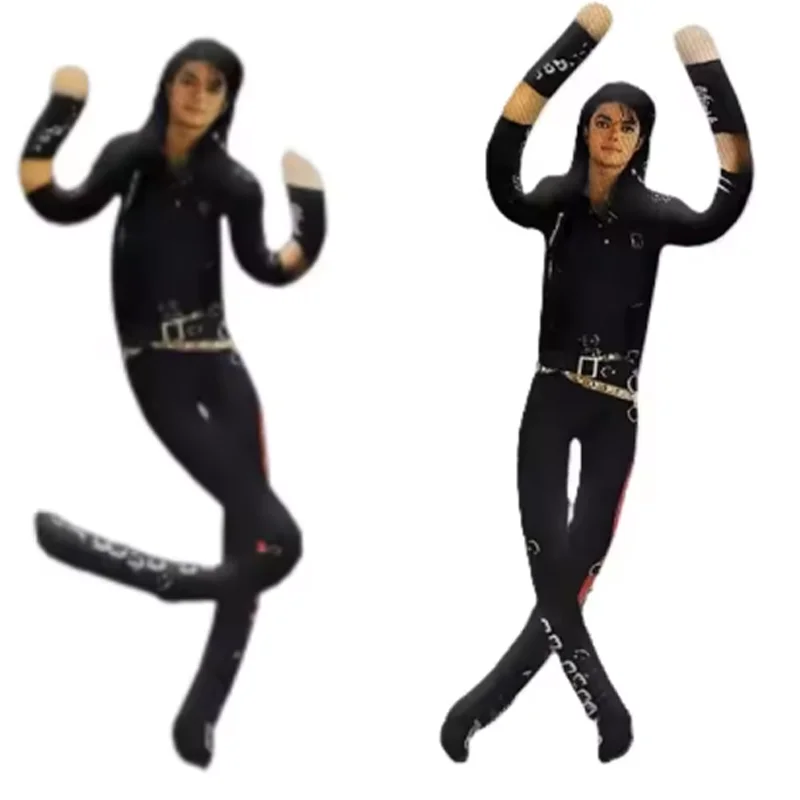 Brandneue Anime Michael Jackson Cosplay Requisiten-Puppen, MJ Idol-Dekoration für Zimmer, Abstrakte Bewegliche Gelenkpuppen, Sammlerstück, Fan-Geschenk