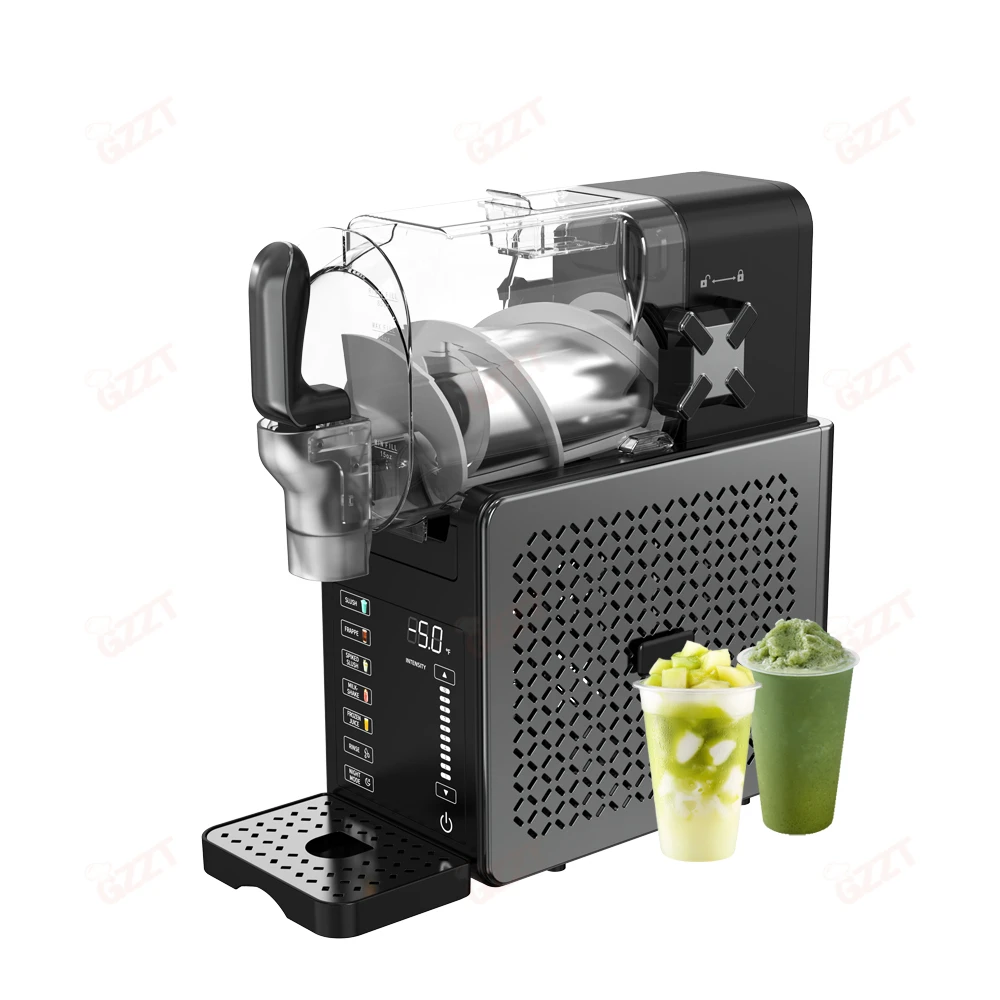 1.9l 5 Preset Drinks Mini Home Slushie Machine Auto Rotating Single Tank Frozen Juice Drink Spiked Slush Frappe Milkshake