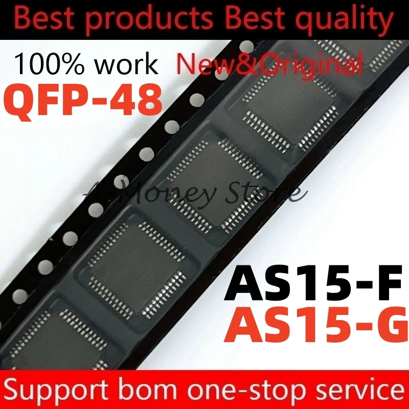 

(5pcs)AS15-G AS15-F AS15F AS15G AS15 F AS15 GQFP-48