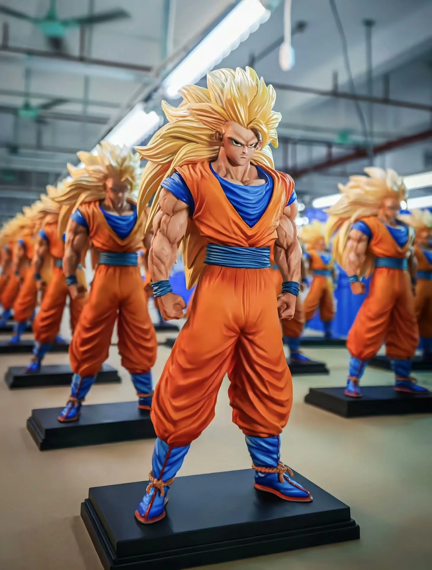 IN Stock JT Toys Ssj3 Goku Figurine Dragon Ball Anime Figure Son Goku Figurine Super Saiyan 3 Goku Figures Gk Statue Model Gift