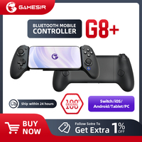 New GameSir G8 Plus Bluetooth Gamepad Mobile Controller with Hall Effect Joystick For NS PC Android Phone Cloud Gaming Custom