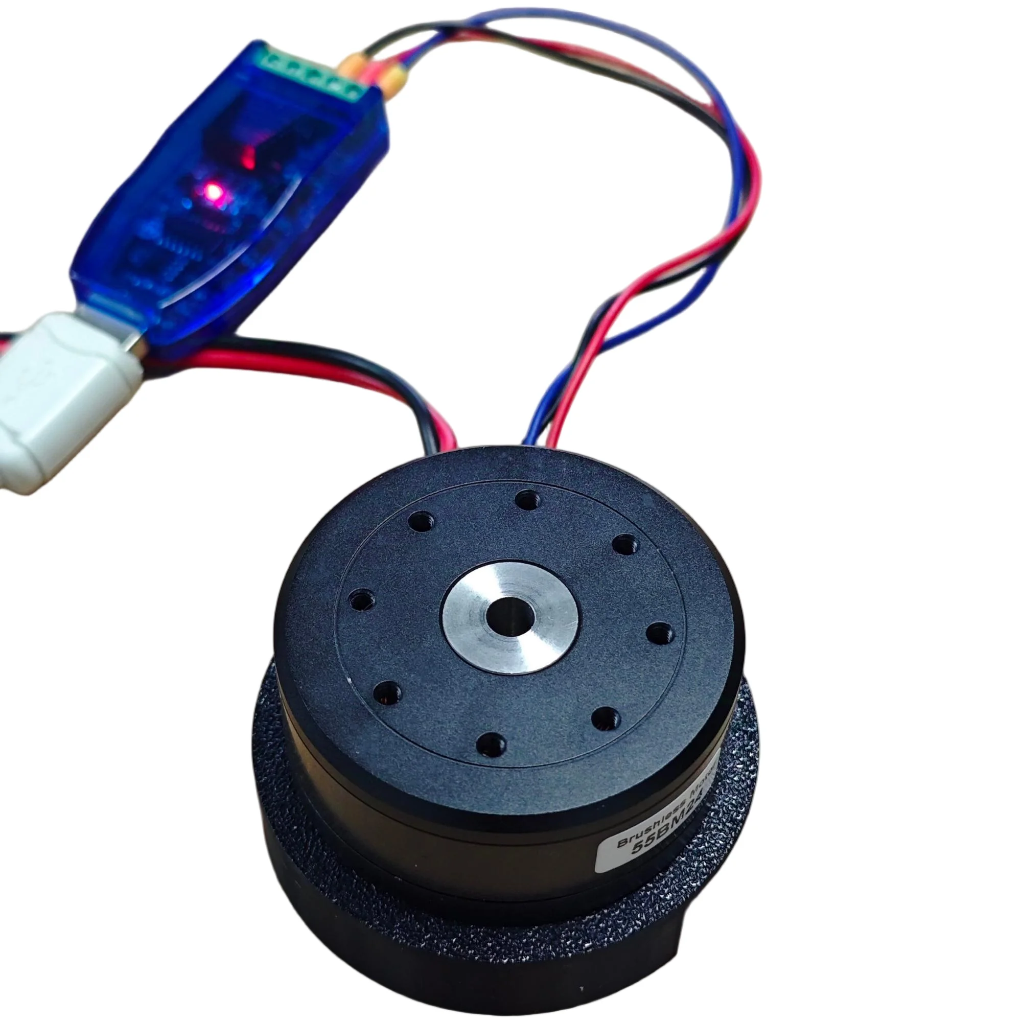 Integrated FOC Vector Control Brushless Motor Driver Board 12-48V RS485 CAN Communication Closed Loop Speed Torque Control Motor