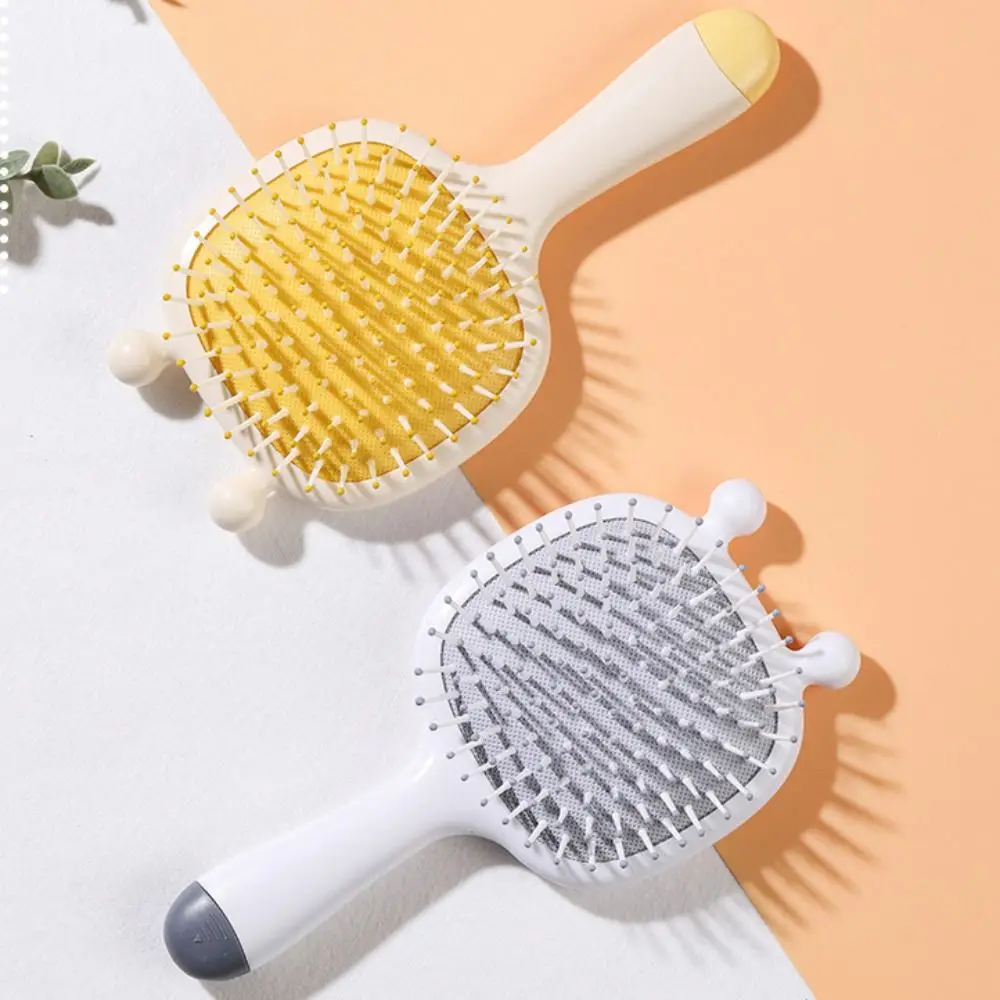 Fashion Panda Air Bag Hair Comb Letter Print Rabbit Cartoon Massage Comb Lamb Chicken Bear Ear Hair Brush Female