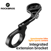 ROCKBROS Bicycle Computer Light Mount Extension Bracket Bike Support Gopro Holder For Bryton IGS Garmin Computer Bicycle Holder